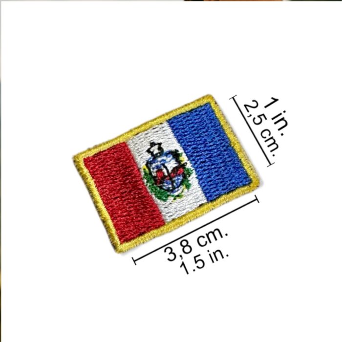 BE0398-031 Alagoas Brazil Embroidered Flag Patch 1.5"x1" - Image 2