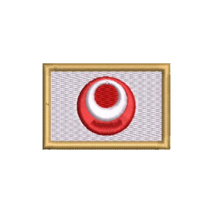 BE0414-057A Okinawa Japão Embroidered Flag Patch 2.25″x1.5″ - Image 9