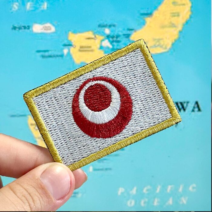 BE0414-057A Okinawa Japão Embroidered Flag Patch 2.25″x1.5″ - Image 3