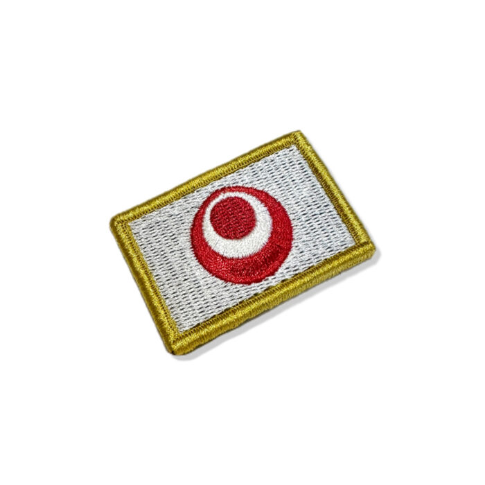 BE0414-057A Okinawa Japão Embroidered Flag Patch 2.25″x1.5″ - Image 4