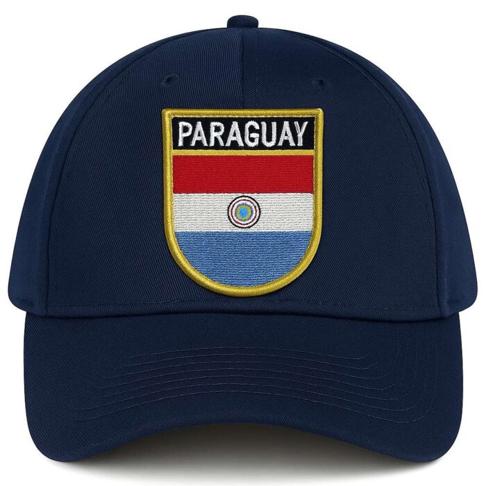BP0047E-001 Paraguay Embroidered Flag Patch 2.25"x2.68" - Image 4