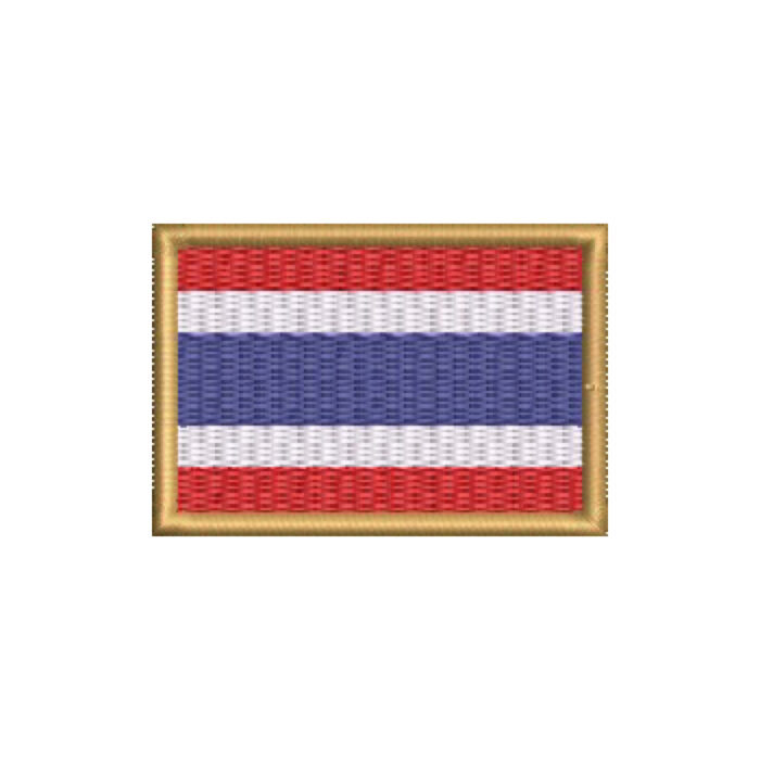BP0206-011 Thailand Embroidered Flag Patch 2.25″x1.5″ - Image 8
