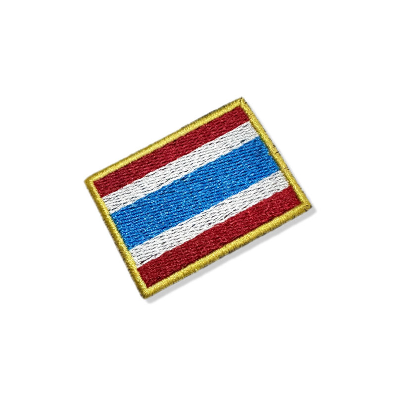 BP0206-011 Thailand Embroidered Flag Patch 2.25″x1.5″