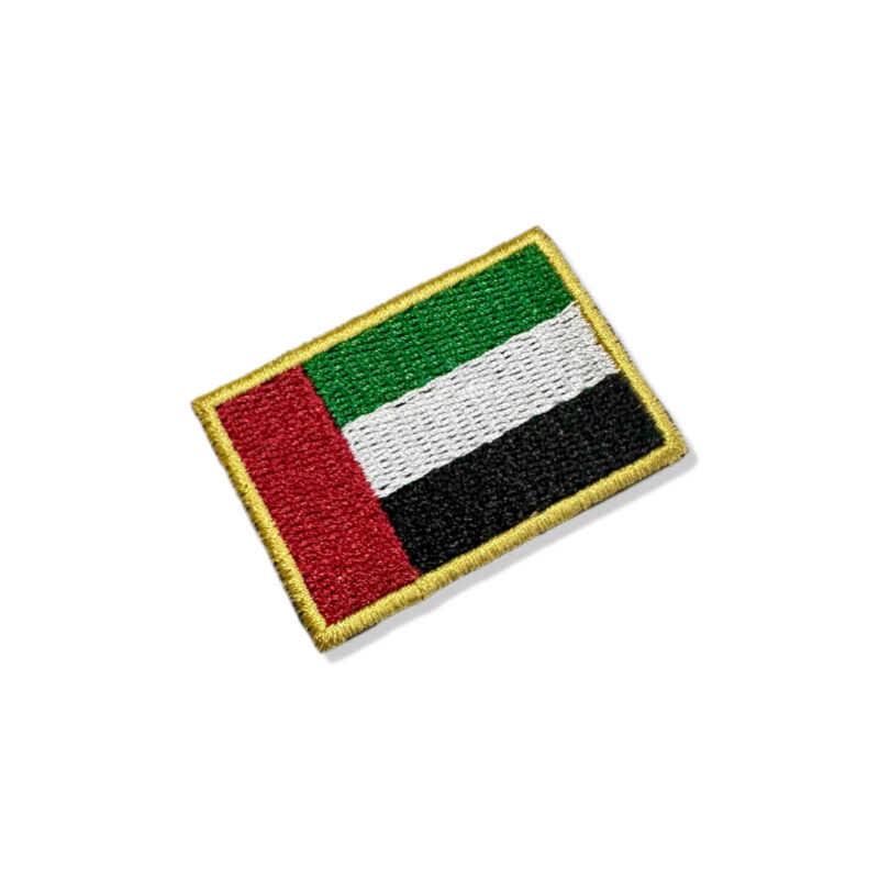 BP0210-011 U.A.E Embroidered Flag Patch 2.25"×1.5"
