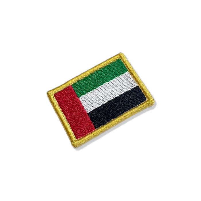 BP0210-011 U.A.E Embroidered Flag Patch  2.25"×1.5" - Image 4