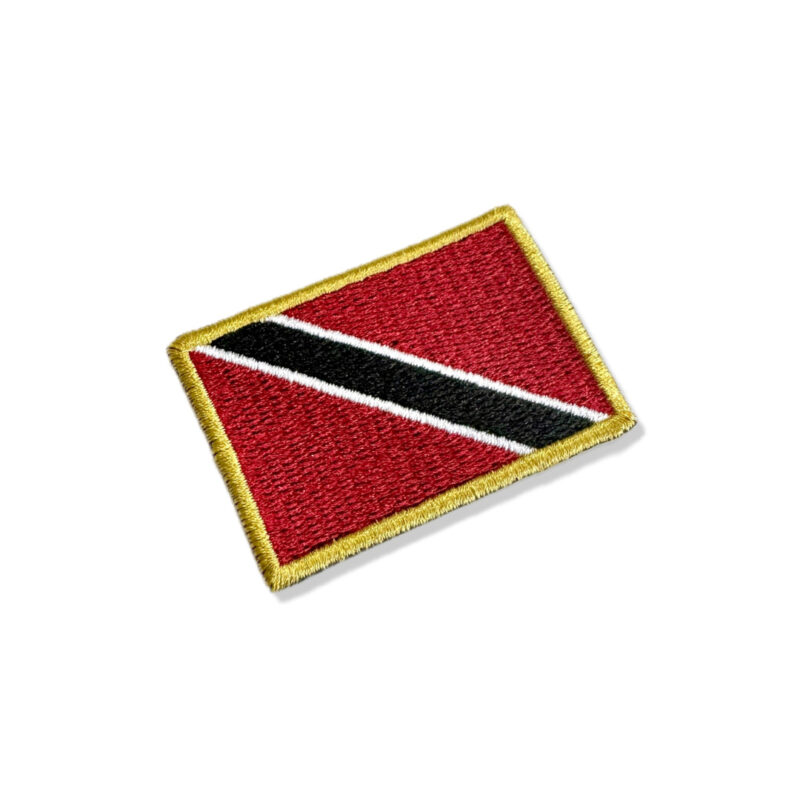 BP0225-011 Trinidad Tobago Embroidered Flag Patch 2.25″x1.5″