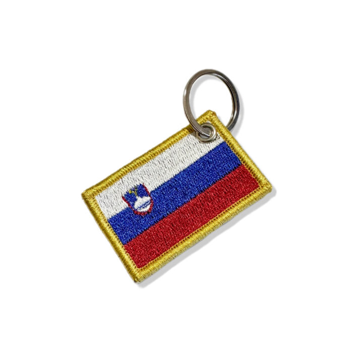 BP0443-057A Slovenia Embroidered Flag Patch 2.25″x1.5″ - Image 7
