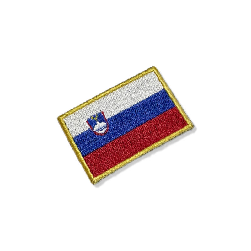 BP0443-057A Slovenia Embroidered Flag Patch 2.25″x1.5″