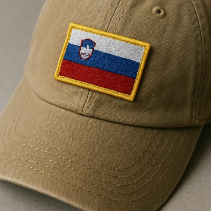 BP0443-057A Slovenia Embroidered Flag Patch 2.25″x1.5″ - Image 5