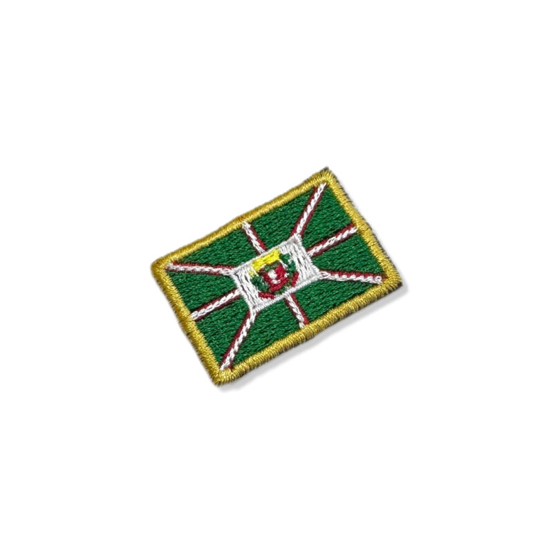 BC0001-031 Curitiba Brazil Embroidered Flag Patch 1.5″x1″