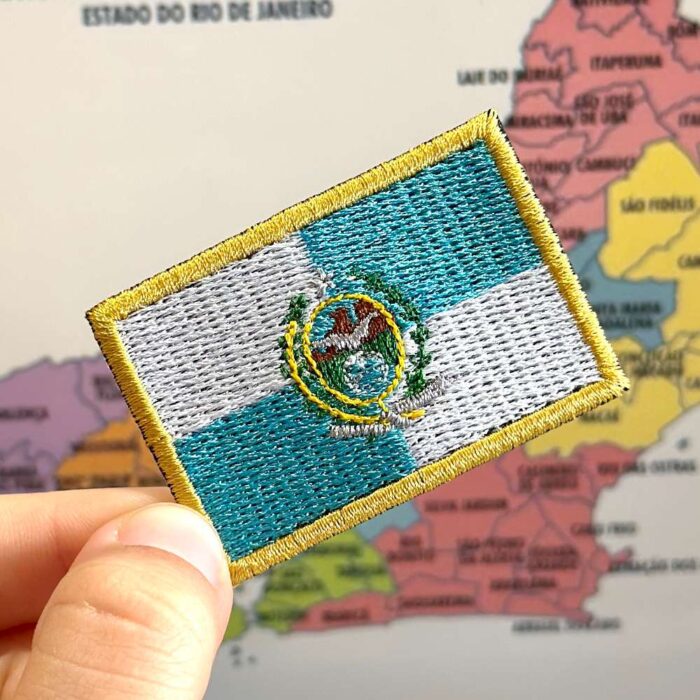 BE0136-057A Rio de Janeiro Brazil Embroidered Flag Patch 2.25″×1.5″ - Image 3