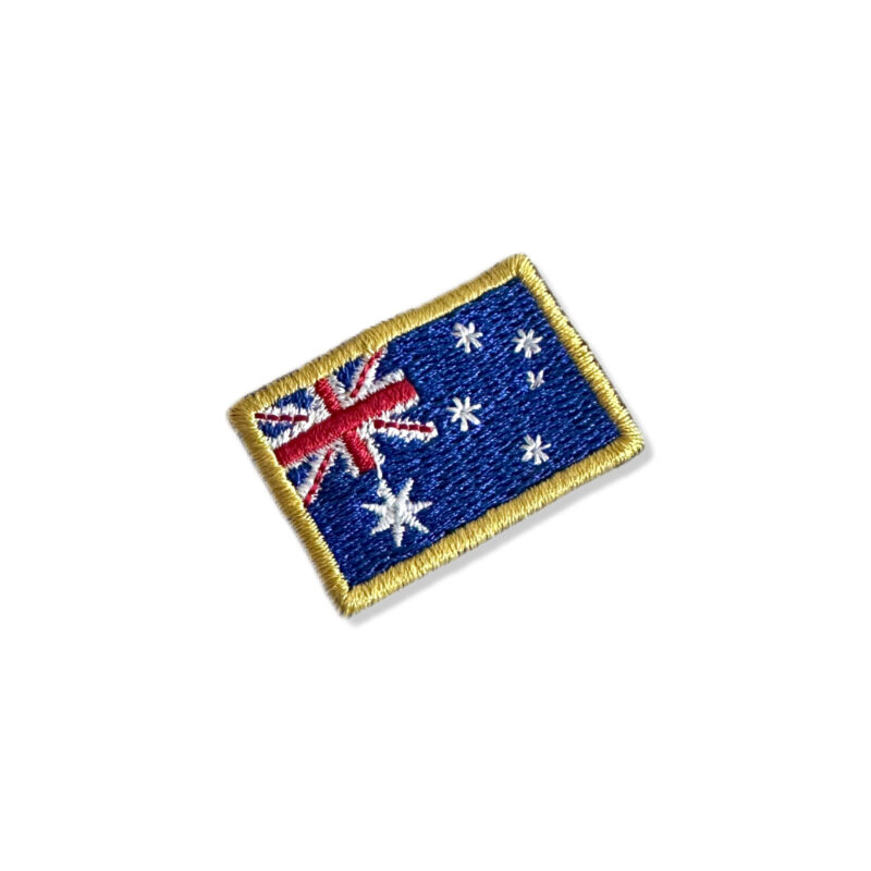 BP0007-031 Australia Embroidered Flag Patch 1.5″x1″