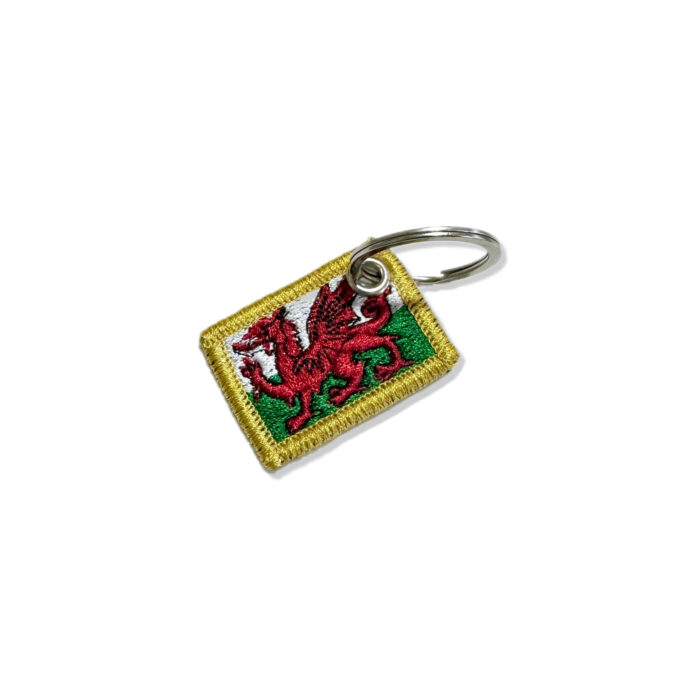 BP0190-031 Wales Embroidered Flag Patch 1.5″x1″ - Image 7