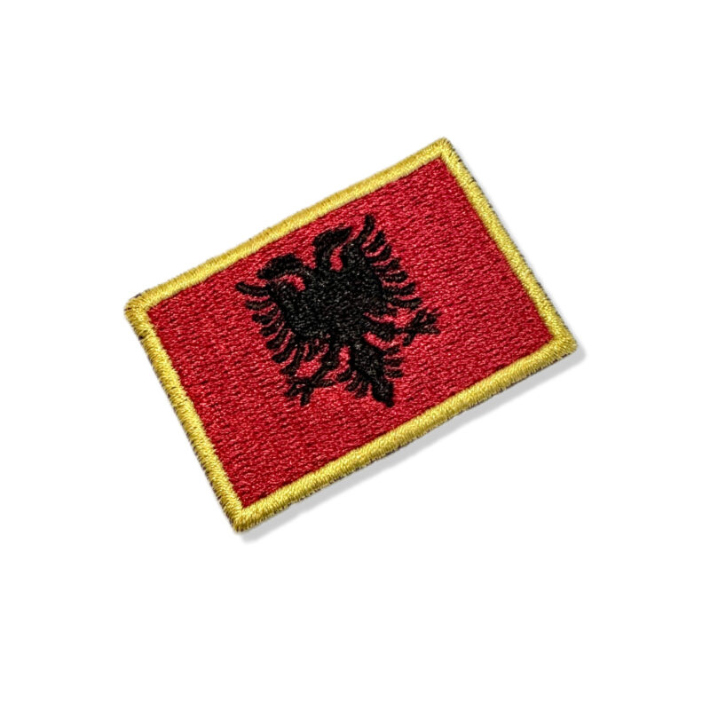BP0221-057A Albany Embroidered Flag Patch 2.25″×1.5″
