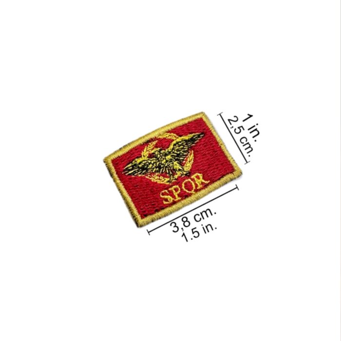 BP0234-031 Roman Empire Embroidered Patch 1.5"x1" - Image 2