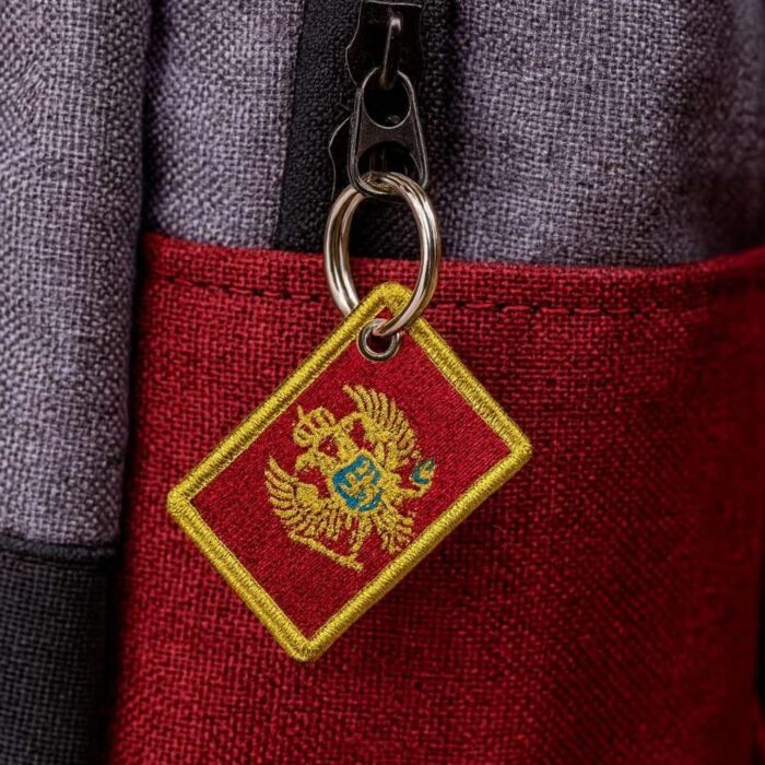 BP0243-011 Montenegro Embroidered Flag Patch 2.25"×1.5" - Image 8
