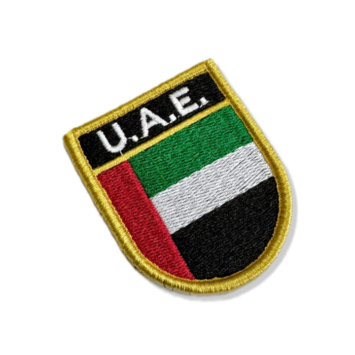 BP0210E-011 U.A.E. Embroidered Flag Patch 2.25″x2.68″ - Image 4