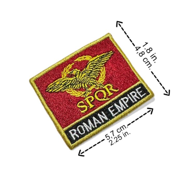 BP0234N-011 Roman Empire Embroidered Patch 2.4"x3.54" - Image 2
