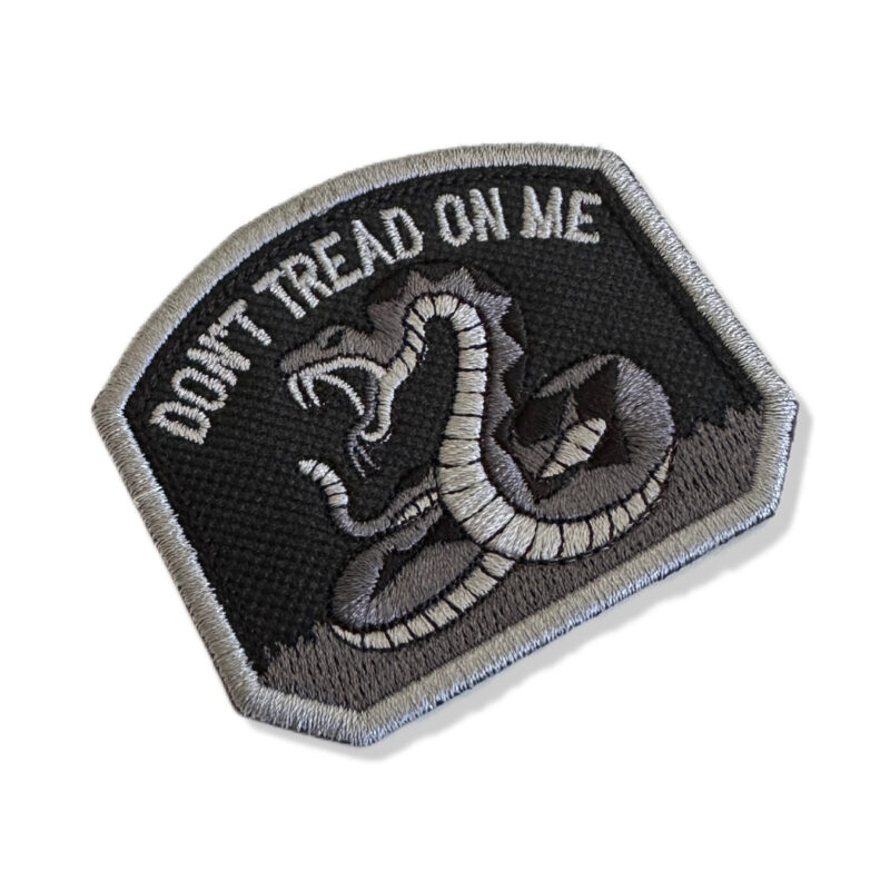 M0149-002 Don’t Tread On Me Embroidered Patch 2.75"×2.36"