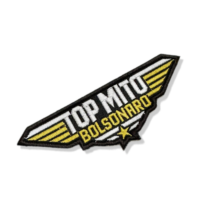 DGV005-01 Top Mito Patriot Embroidered Patch 5.24"x1.85"