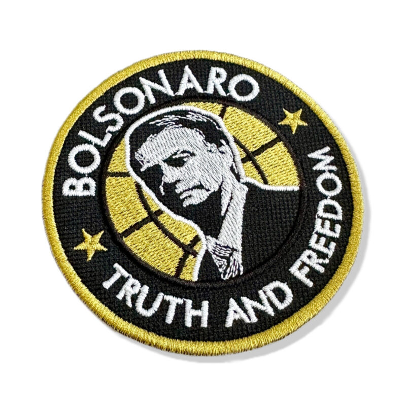 DGV002-01 Truth and Freedom Patriot Embroidered Patch 3.58"x3.58"