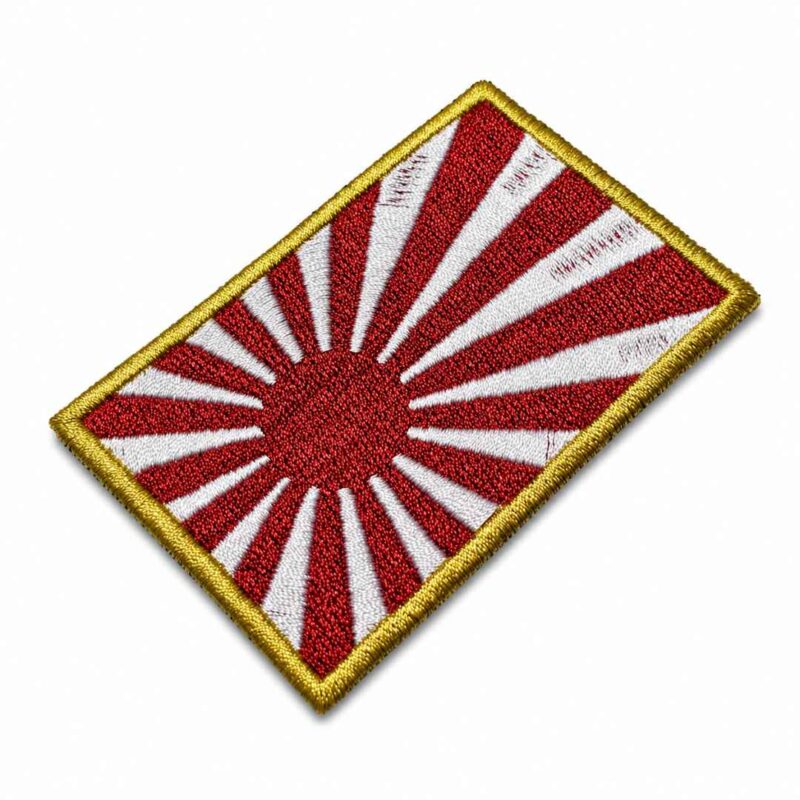 BP0016-075A Japan Kamikaze Patch Rising Sun Embroidered 5x7.5cm