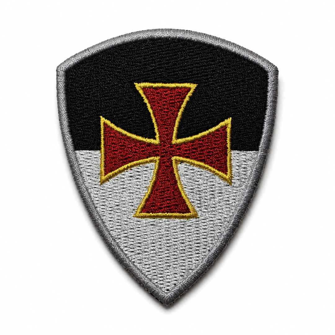 M0168-001 Knights Templar Embroidered Patch 6,0x7,6cm - Image 9