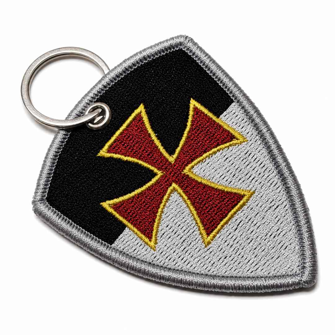 M0168-001 Knights Templar Embroidered Patch 6,0x7,6cm - Image 3