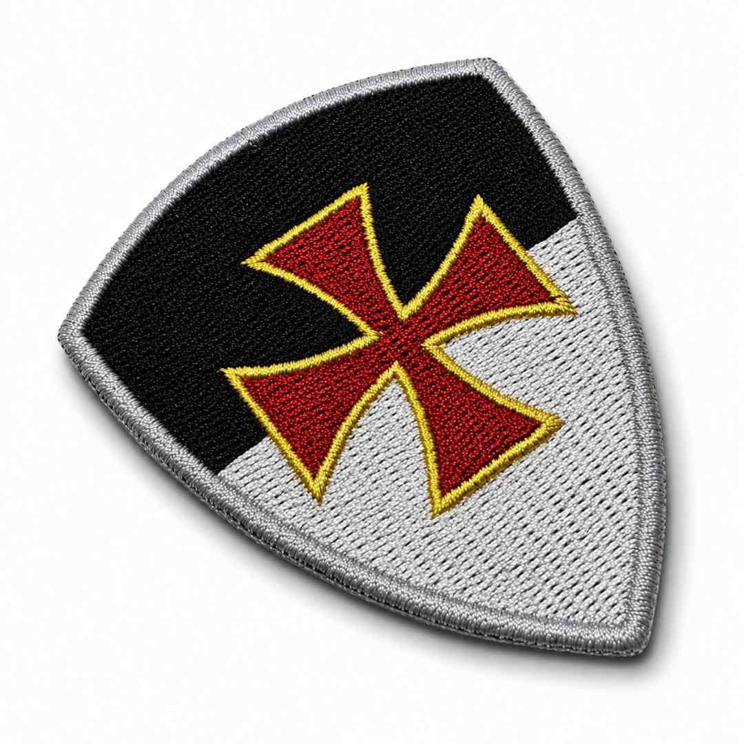 M0168-001 Knights Templar Embroidered Patch 6,0x7,6cm - Image 10