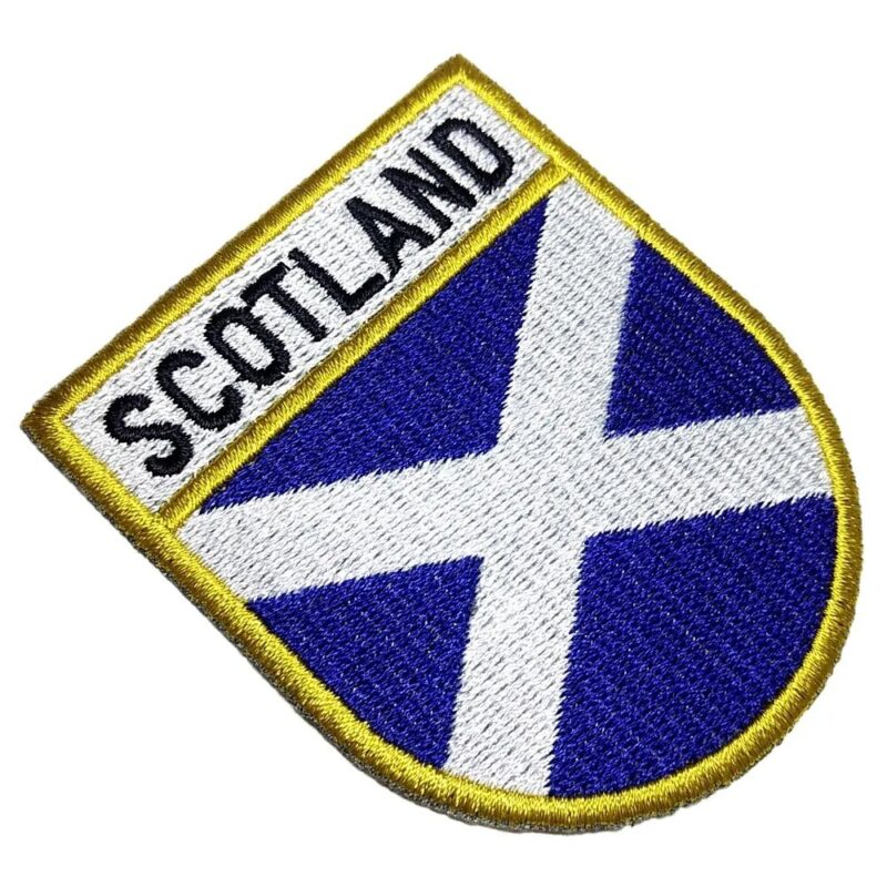 BP0004ET Scotland National Flag Embroidered Patch 2,67×3,15 in