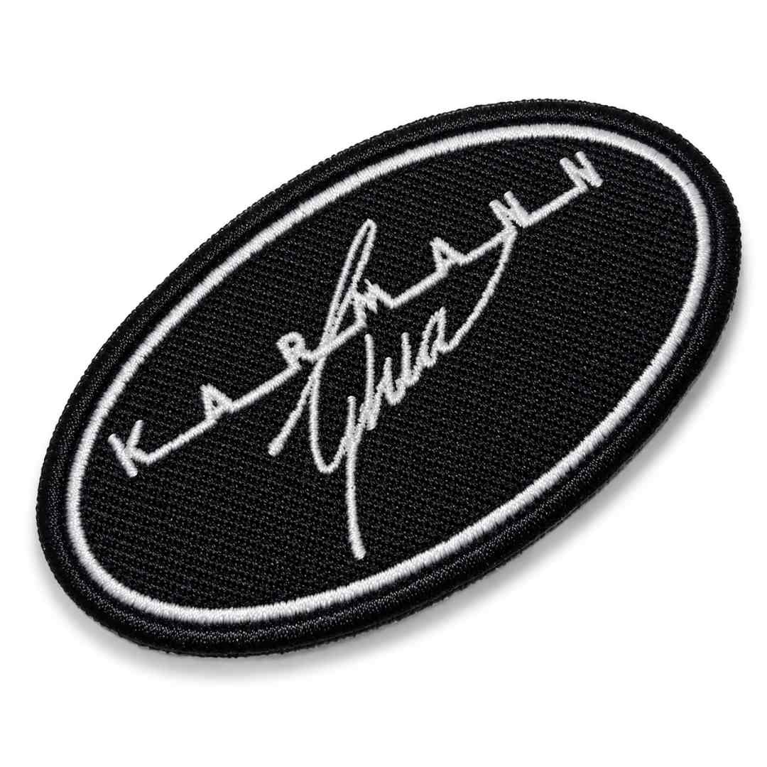 CAR059-100A Karmann Ghia Embroidered Patch 3.94 x 2.17in