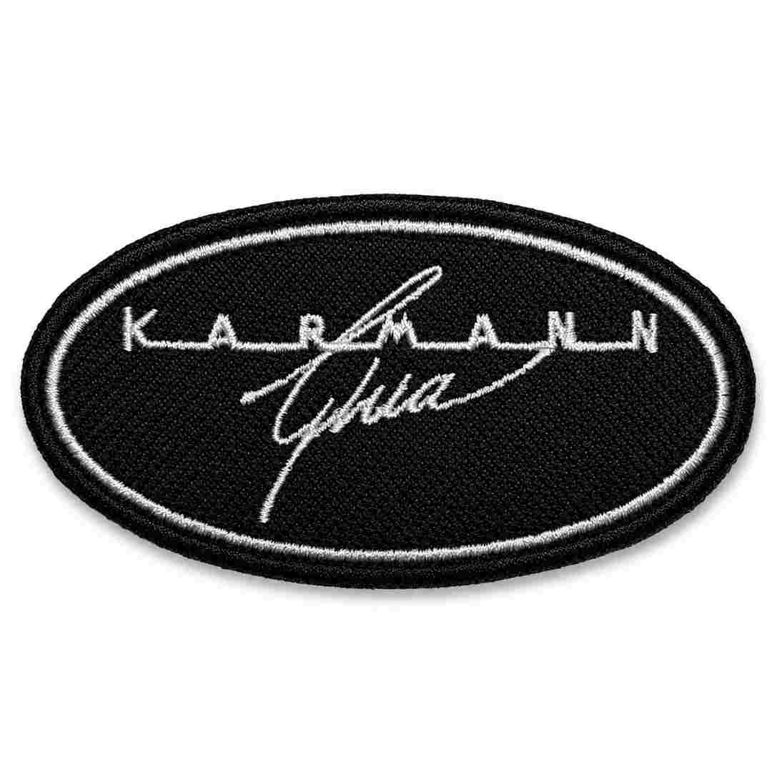 CAR059-100A Karmann Ghia Embroidered Patch 3.94 x 2.17in - Image 7