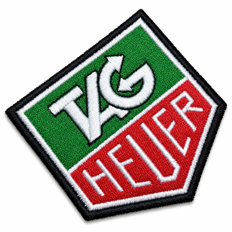 TAG HEUER F-1 kart LOG296 Embroidered 2.67 x 2.75 in