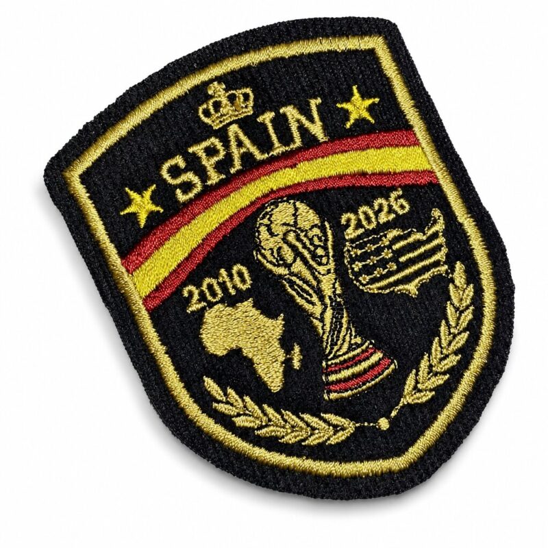 TIES019-070A Spain, Two-Time World Champion 2010-2026 2.68in×3.27in