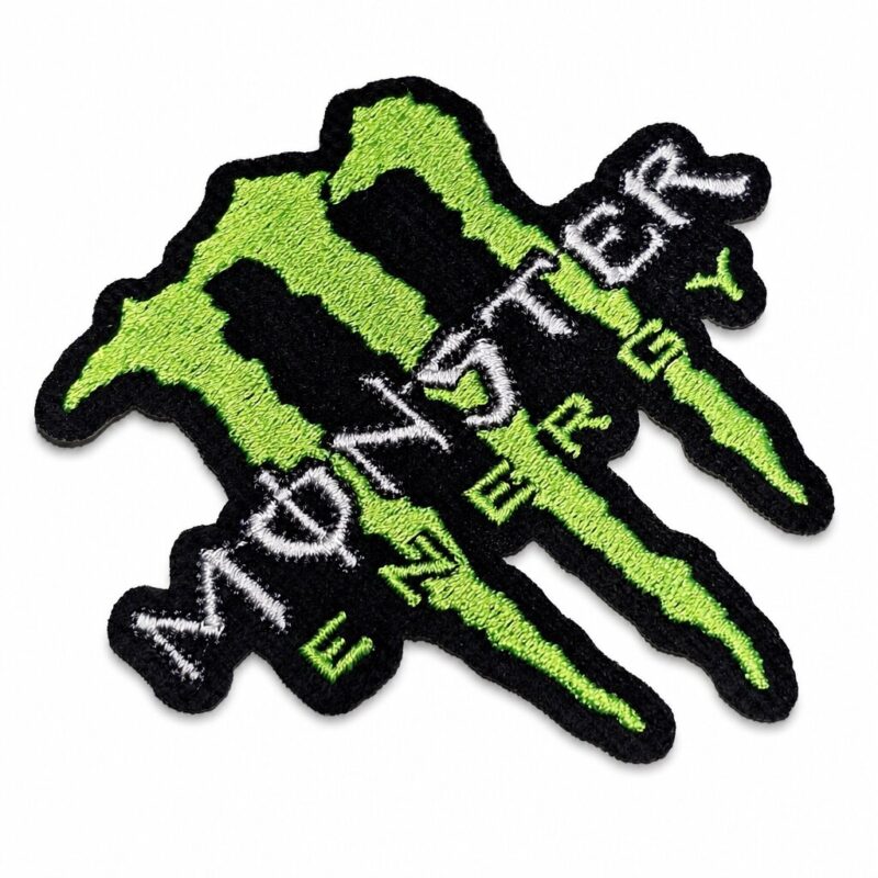 LOG250-095A Monster Energy Embroidered Patch 3.54x3.54in