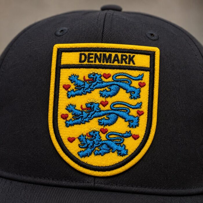 EP0004-065A Denmark Shield Embroidered Patch 2.76x3.54 in - Image 6