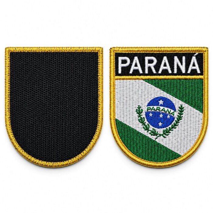 BE0174E-068A Paraná Flag Embroidered Patch 2.68x3.15in - Image 10